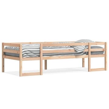 Kinderbed 80x200cm - Massief Grenen | Retourdeal 35% Korting, 70 tot 85 cm, Ophalen of Verzenden, Zo goed als nieuw, Lattenbodem