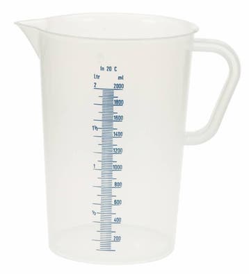 Maatbeker 2000 ml, Ophalen of Verzenden, Nieuw
