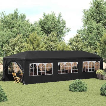 vidaXL Partytent 3x9 m antraciet, Verzenden, Nieuw, Partytent