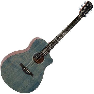 Vintage Pacific Coast Series Acoustic Guitar - Denim Blue, Verzenden, Nieuw