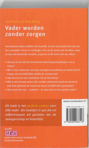 Vader worden zonder zorgen 9789026966118 Uzzi Reiss, Boeken, Verzenden, Gelezen, Uzzi Reiss