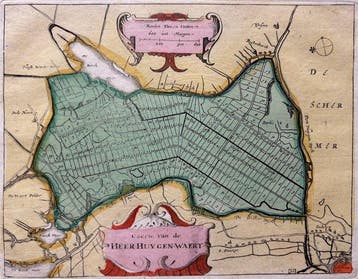Nederland - Heerhugowaard, Alkmaar; J.A. Colom - Caerte van, Nieuw