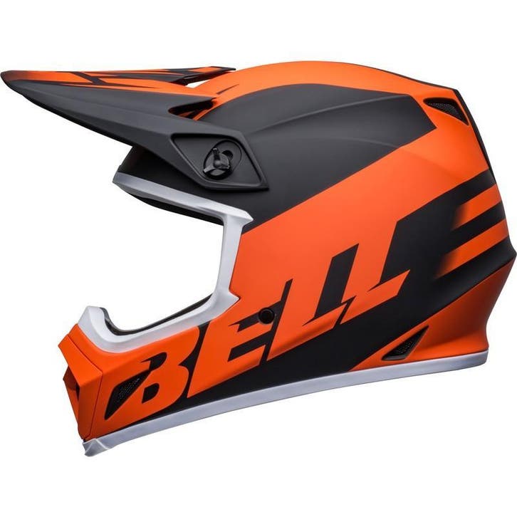 Motorcross Helm Bell MX-9 Oranje - MAAT MEDIUM, Motoren, Kleding | Motorhelmen, M, Nieuw met kaartje, Offroadhelm, Verzenden