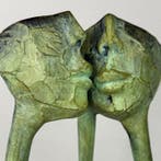 Dariusz Zielinski - The Kissl - bronze sculpture), Antiek en Kunst