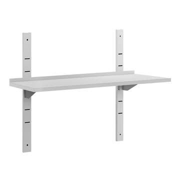 GGM Gastro | RVS wandplank ECO - 1200x400mm | WBK124#ECO |, Verzenden, Nieuw in verpakking, RVS Meubilair