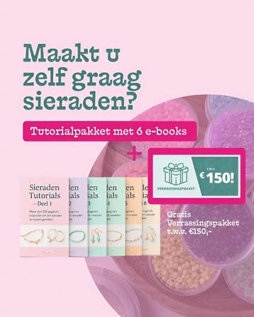 Complete 6-delige tutorialpakket + gratis verrassingspakket, Hobby en Vrije tijd, Kralen en Sieraden maken, Verzenden, Nieuw, Overige typen