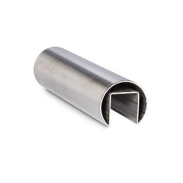 Balustrade handrail rond RVS diameter 42.4mm-2500 mm-Voor bu, Ophalen of Verzenden, Nieuw