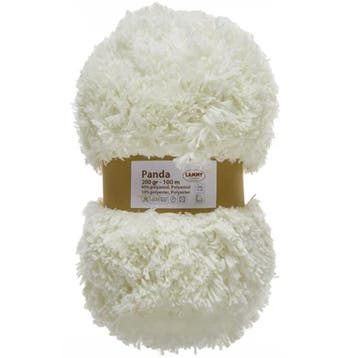 Lammy Yarns Panda - 16 Ecru - 200 Gram - Bonteffect Fantas, Ophalen of Verzenden, Nieuw