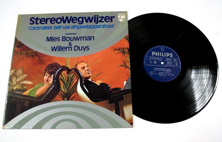 LP Mies Bouwman En Willem Duys Stereo Wegwijzer AL267, Cd's en Dvd's, Vinyl | Overige Vinyl, Gebruikt, 12 inch, Verzenden