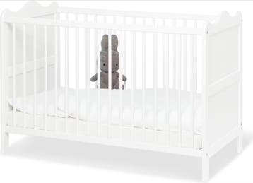2dekans | Pinolino Kinderbed Florentina 60 x 120 cm - Wit -, Ophalen of Verzenden, Zo goed als nieuw