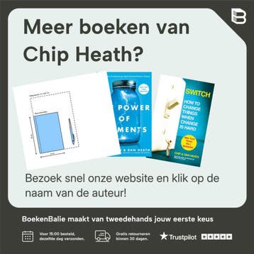 De plakfactor / Dwarsligger / 126 - Chip Heath 9789049801175, Verzenden, Zo goed als nieuw, Chip Heath