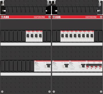 Groepenkast ABB Hafonorm | 12 Groepen 12 x Lichtgroepen | 3, Doe-het-zelf en Verbouw, Ophalen of Verzenden, Nieuw, Groepenkast
