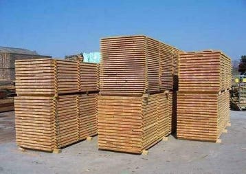 Douglas Steigerplanken 32 x 200mm  300cm - 400cm en 500cm, Doe-het-zelf en Verbouw, Hout en Planken, 25 tot 50 mm, Nieuw, Plank