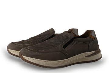Skechers Instappers in maat 41 Bruin, Kleding | Heren, Schoenen, Bruin, Verzenden, Overige typen, Zo goed als nieuw