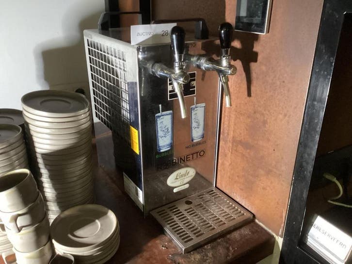 Online veiling: Robinetto, tapinstallatie met 2 kranen, Zakelijke goederen, Horeca | Keukenapparatuur, Nieuw in verpakking