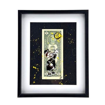 WhyCreationz (XX-XXI) - Scrooge x Banksy - Dollar Artwork, Antiek en Kunst