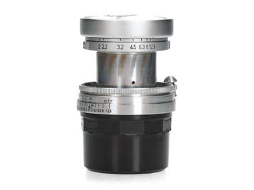leica 50mm f/2.0 Summitar - 1 jaar garantie, Ophalen of Verzenden, Zo goed als nieuw