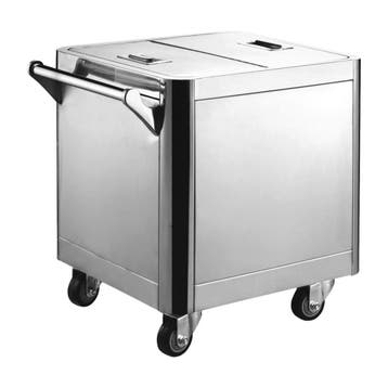 GGM Gastro | RVS deegkar - 156l | MWH50 | MWH50, Verzenden, Nieuw in verpakking, Bakkerij en Slagerij