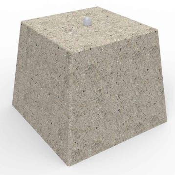 Betonblok 28 cm met schroefdraad M12 + toebehoren, Doe-het-zelf en Verbouw, Ophalen of Verzenden, Nieuw