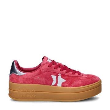 Skechers Academy Hi lage sneakers voor dames in het Rood, Skechers, Verzenden, Nieuw, Sneakers of Gympen