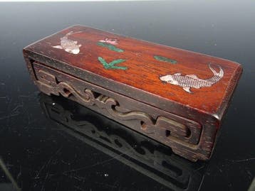 Standaard - Hout - China - Qing Dynastie (1644-1911) (Zonder, Antiek en Kunst
