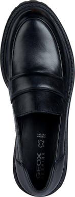 GEOX  - Maat 39 - D IRIDEA Dames Mocassins - BLACK, Verzenden, Nieuw