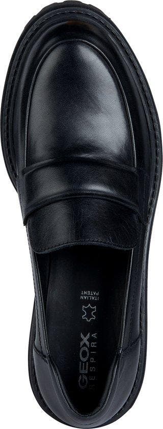 GEOX  - Maat 39 - D IRIDEA Dames Mocassins - BLACK, Verzenden, Nieuw