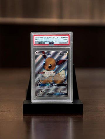 Pokémon - 1 Graded card - Eevee SM242 Black Star Promo!, Nieuw
