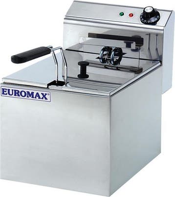 Euromax Professionele horeca friteuse enkel 8 liter. Geschik, Verzenden, Nieuw in verpakking