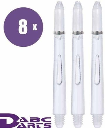ABC Darts – Edge Vison Clear - 8 sets (Dart Shafts), Ophalen of Verzenden, Nieuw, Shafts