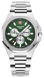 Swiss Alpine Military 7005.9134 Typhoon horloge 42 mm, Overige merken, Staal, Verzenden, Polshorloge