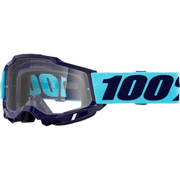 100% Accuri 2 Vaulter Crossbril Clear Lens Nieuw -30%, Motoren, Verzenden, Nieuw met kaartje, Motorcrosskleding