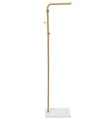 Slanke Staande Kapstok met Leistenen Voet en 3 Haken, Verzenden, Nieuw