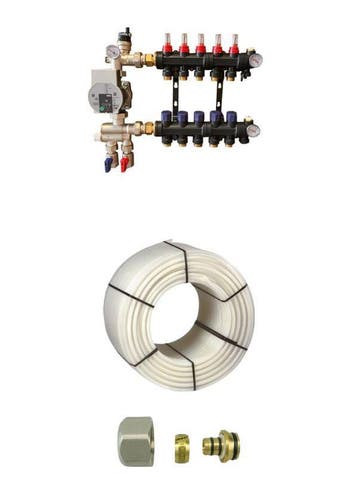 Complete vloerverwarming sets - te bestellen tot 120m2, Doe-het-zelf en Verbouw, Verwarming en Radiatoren, Verzenden, Nieuw