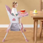 Kinderstoel met 5-punts Harnas – Verstelbaar en Opvouwbaar, Kinderen en Baby's, Kinderstoelen, Verzenden, Nieuw