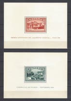Spanje 1937 - Alzamiento Nacional HB - Edifil nº 836/37, Gestempeld