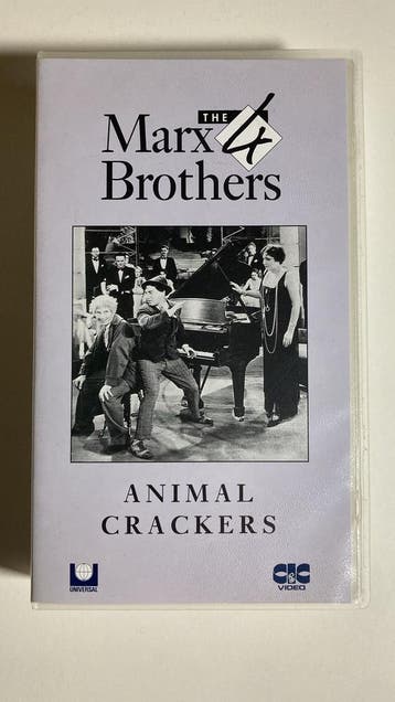 THE MARX 4 BROTHERS: ANIMAL CRACKERS (VHS), Verzenden, Gebruikt