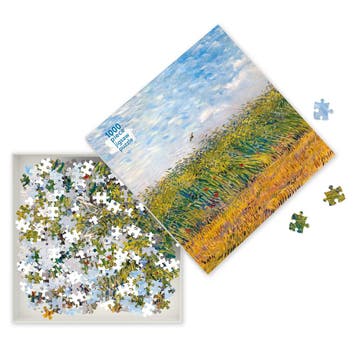 Adult Jigsaw Puzzle Vincent van Gogh: Wheat Field with a, Verzenden, Nieuw