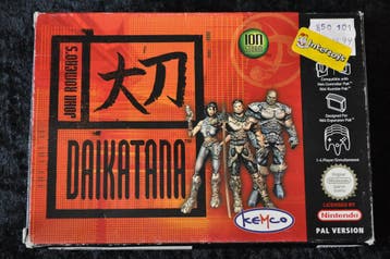 Daikatana Nintendo 64 N64 Boxed PAL, Verzenden, Nieuw