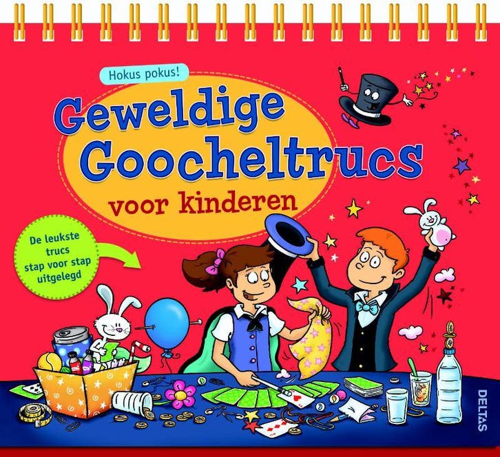 Geweldige goocheltrucs voor kinderen 9789044748864, Boeken, Kinderboeken | Jeugd | 10 tot 12 jaar, Gelezen, Verzenden