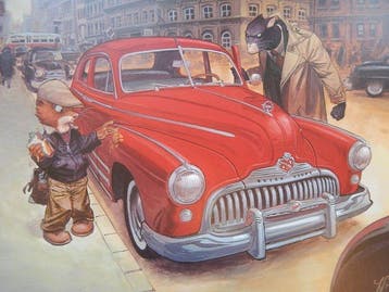 Guarnido, Juanjo - 1 Offset Print - Blacksad - Johns Buick, Boeken, Nieuw