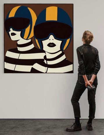 Jonathan Antony - Strike a Pose # 47. XL 1025 x 1025 mm.