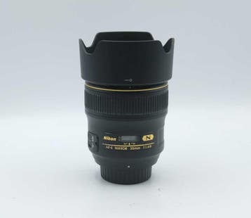 Nikon AF-S 35mm f/1.4 G OCCASION (390), Audio, Tv en Foto, Fotografie | Lenzen en Objectieven, Ophalen of Verzenden, Zo goed als nieuw
