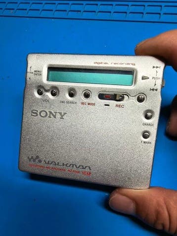 Sony - MZ-R900 Draagbare minidisc speler-recorder, Nieuw