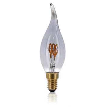 LED FILAMENT | E14 | KAARS TIP | DIMBAAR | SMOKY | 2W, Nieuw