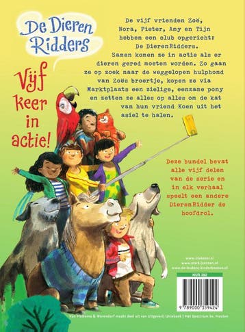 De DierenRidders - Vijf keer in actie! / De Dierenridders, Verzenden, Gelezen, Iris Boter
