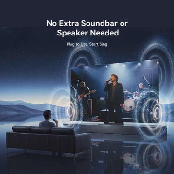 Puremic Draadloze Karaoke Microfoon voor Samsung TV, Muziek en Instrumenten, Microfoons, Verzenden, Nieuw