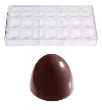 Bonbonvorm Chocolate World Truffel (21x) 35x30mm, Verzenden, Nieuw