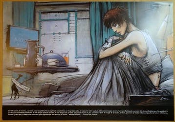 Bilal, Enki - 1 Offset Print - Rendez-vous à Paris - 2005, Nieuw