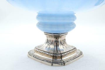 Tafelmiddenstuk - .800 zilver, Antiek en Kunst